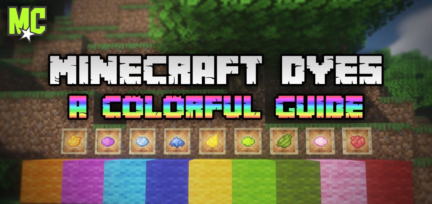 Minecraft Dye - A Colorful Dyeing Guide