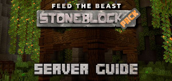 Get your own Stoneblock server and explore the modded underground of Minecraft with friends