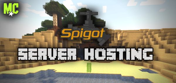 Minecraft Spigot server hosting banner