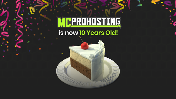 MCProHosting 10 Years in the Making
