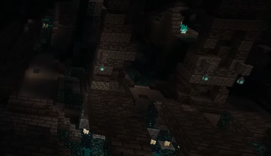 deep dark biome in the Minecraft 1.19 update